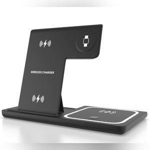 3-IN-1 Apple Compatible 15W Wireless Charging Stand